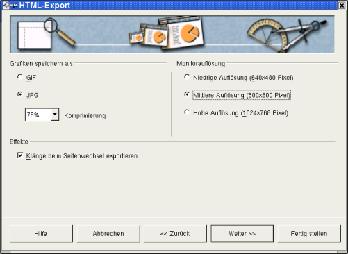 Grafik / Aufl&ouml;sung